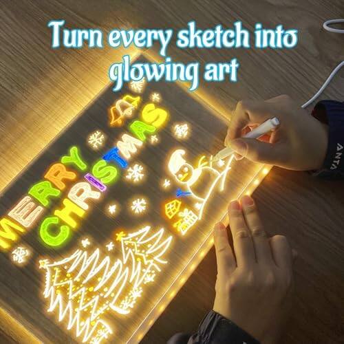 Turn every sketch into glowing art

MERRY CHRISTMAS
