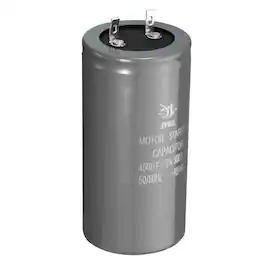 Unique Bargains - Motor Start Capacitor, 100uf 300V 50/60Hz CD60 Running Capacitor Starting Capacitor for Air Conditioners, Electric Motor - Gray