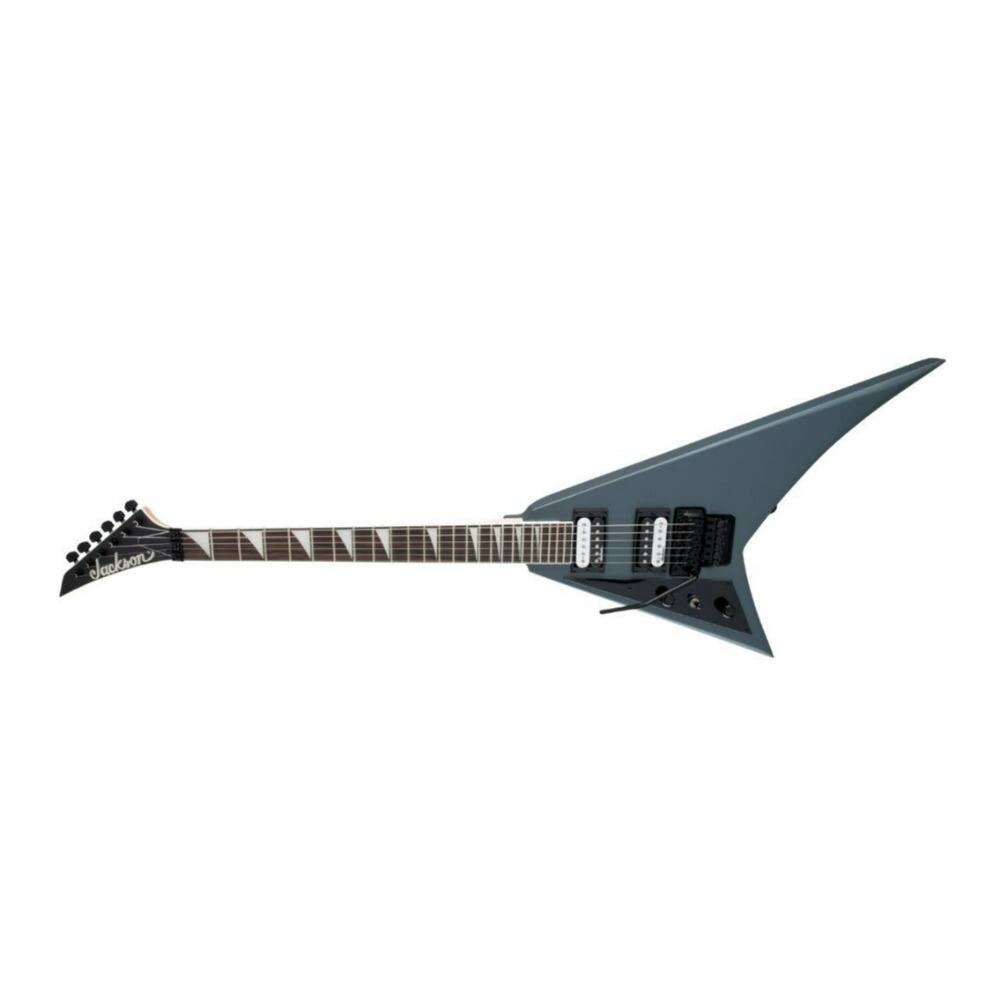 Left. Jackson - Jackson JS Series Rhoads JS32 LH 6 String Satin Gray Electric Guitar.