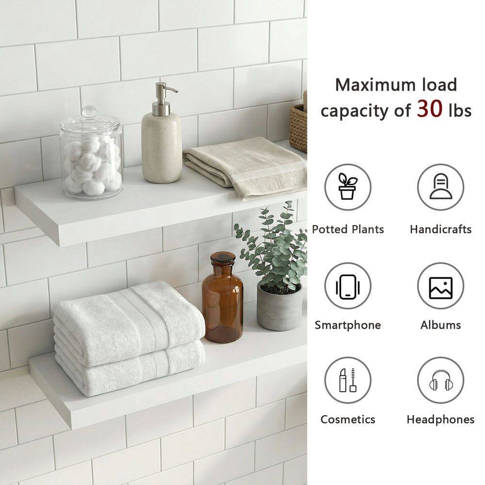 Maximum load capacity of 30 lbs

- Potted Plants
- Handicrafts
- Smartphone
- Albums
- Cosmetics
- Headphones