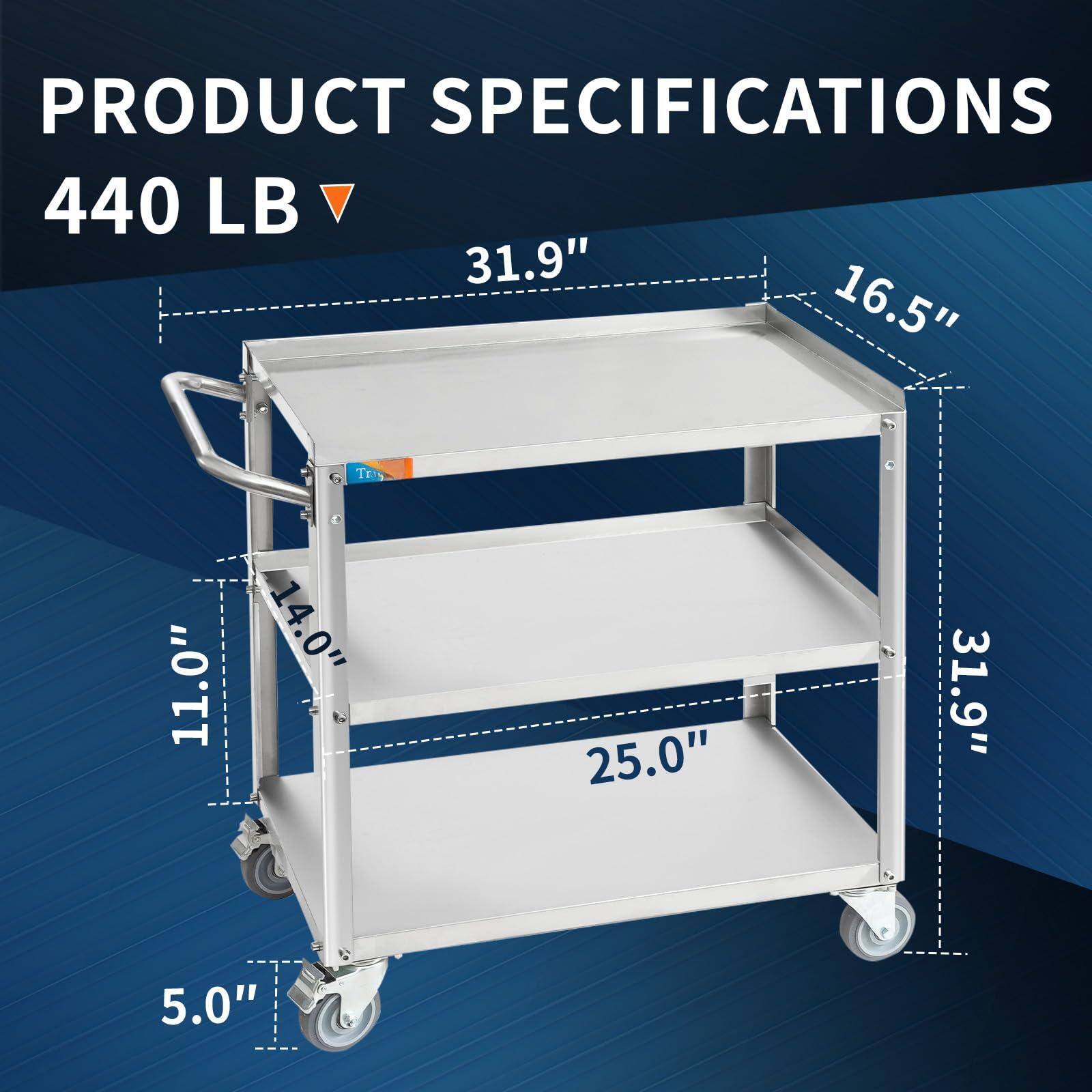 PRODUCT SPECIFICATIONS  
440 LB  
31.9"  
16.5"  
11.0"  
14.0"  
25.0"  
31.9"  
5.0"