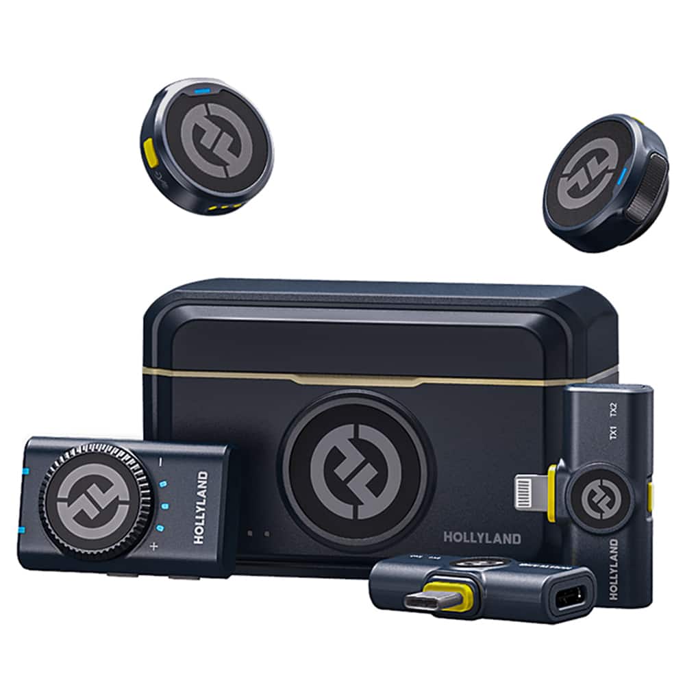 HOLLYLAND LARK M2 Combo Wireless Mini Microphone for iPhone