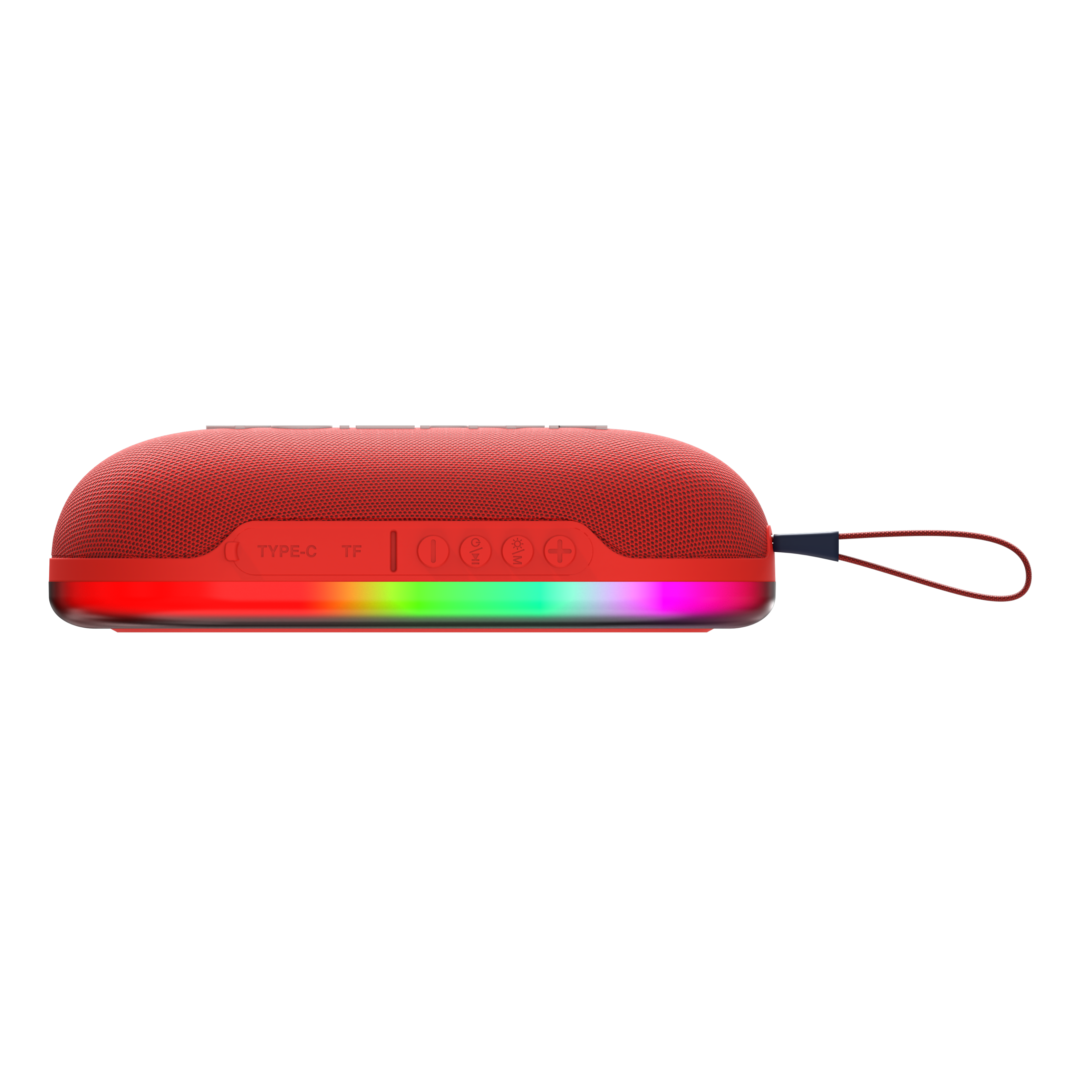 Left. Nautica - NAUTICA NAYMAN SP510 MAGNETIC PORTABLE BLUETOOTH SPEAKER - Red-Navy.