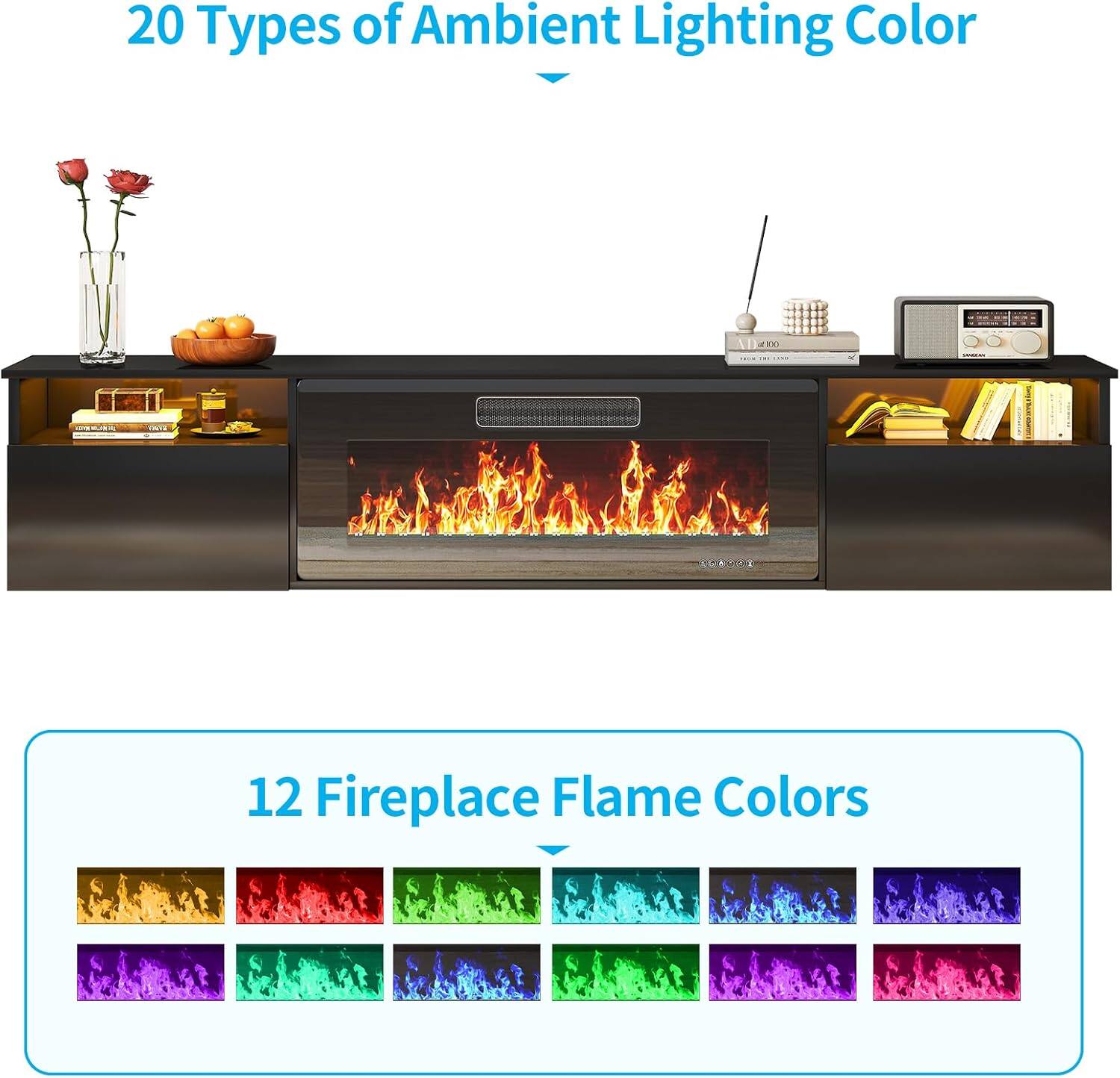 20 Types of Ambient Lighting Color

12 Fireplace Flame Colors