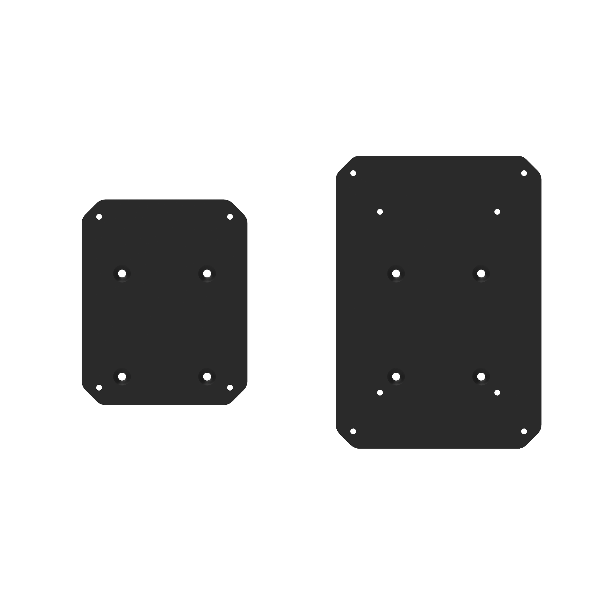 Back. Kanto - 30" Fillable Speaker Stands with Isolation Feet and Fillable Channel, Pair - Black.