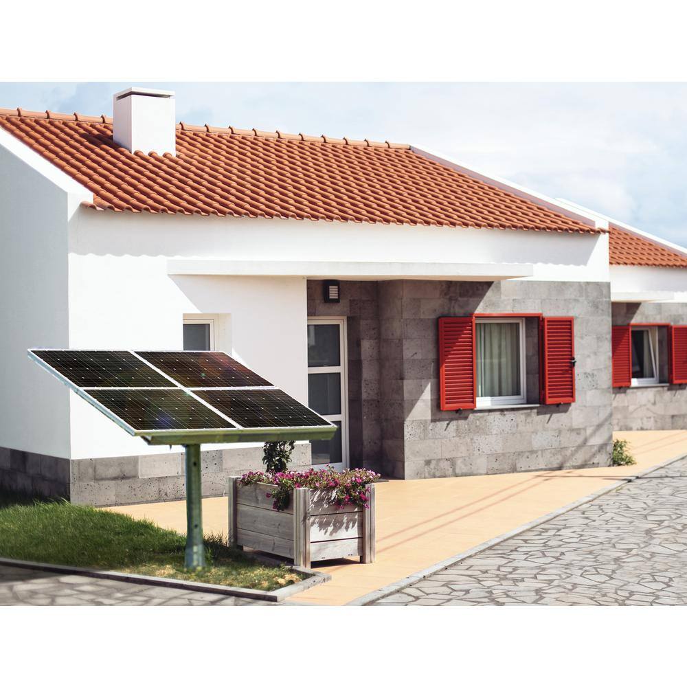 Alt View 4. Nature Power - 440 Watt Power Kit, 12-Volt solar panels,  4 of 110-Watt panels.