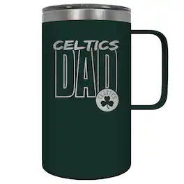Great American Products - Boston Celtics Dad 18oz. Hustle Travel Mug - Multicolor