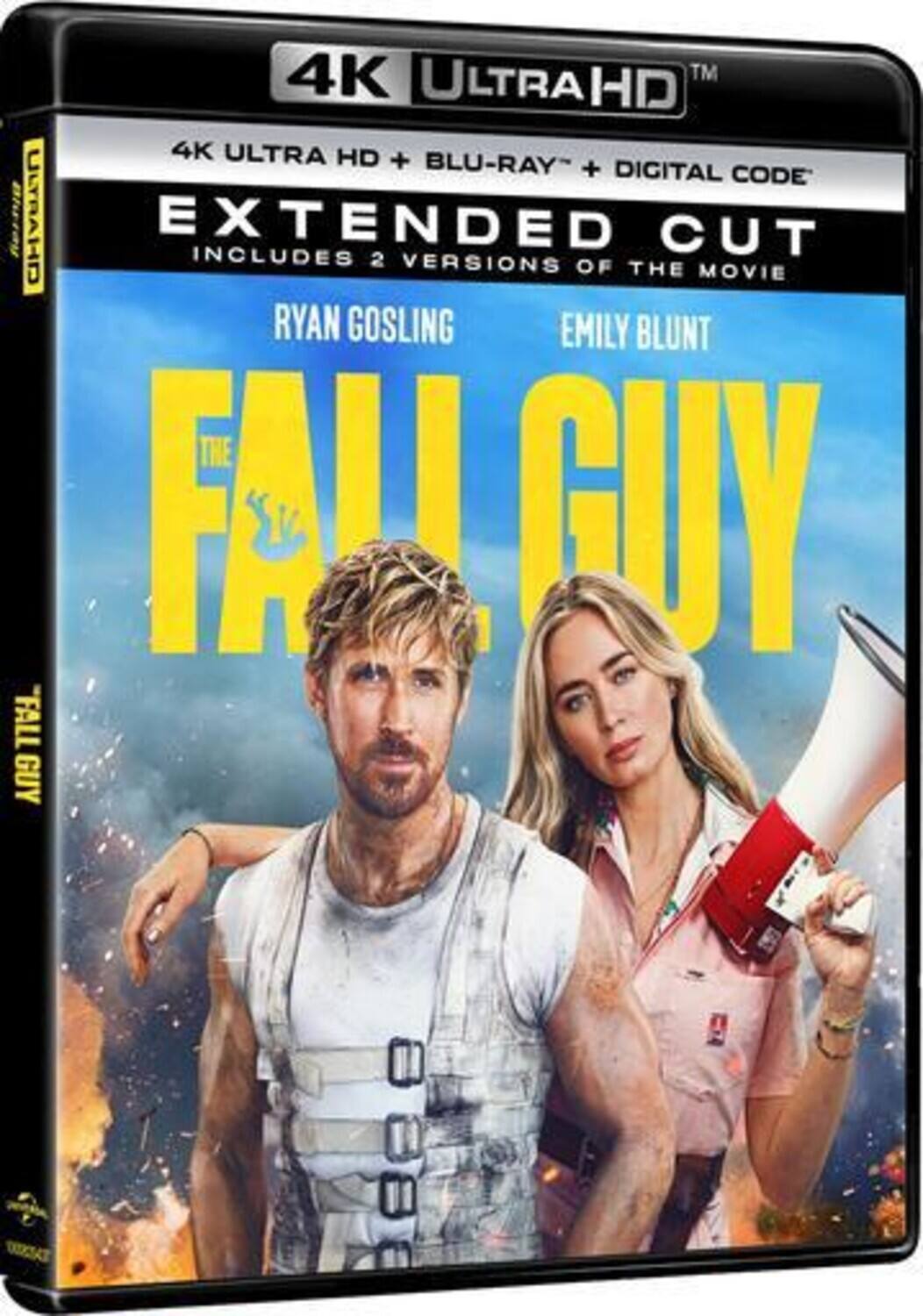Alt View 1. The Fall Guy   - 4K Blu-Ray.