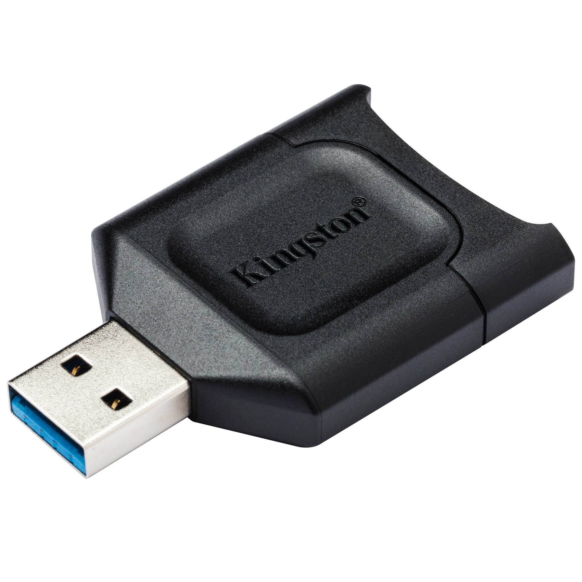 Back. Kingston - Kingston Mobilelite Plus USB 3.2 SD Card Reader.