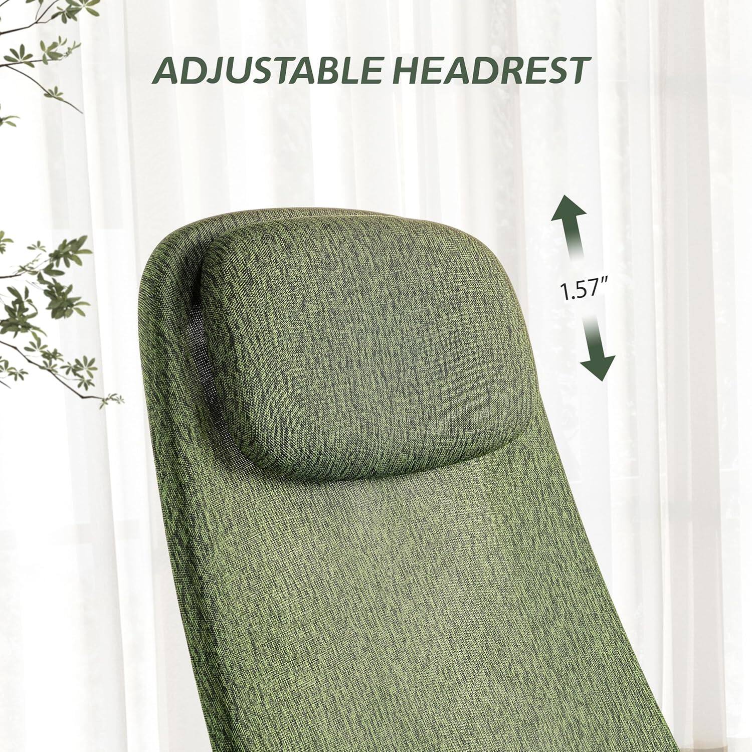 ADJUSTABLE HEADREST  
1.57"