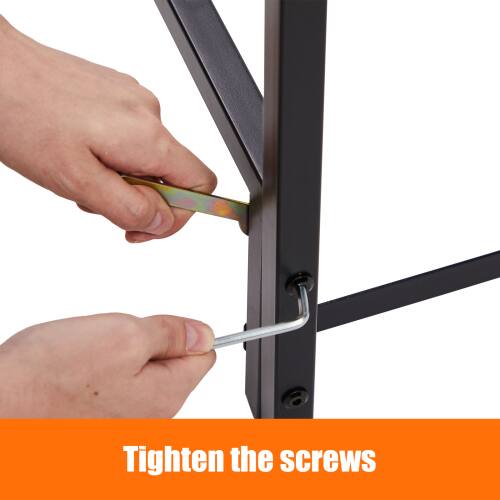 Tighten the screws