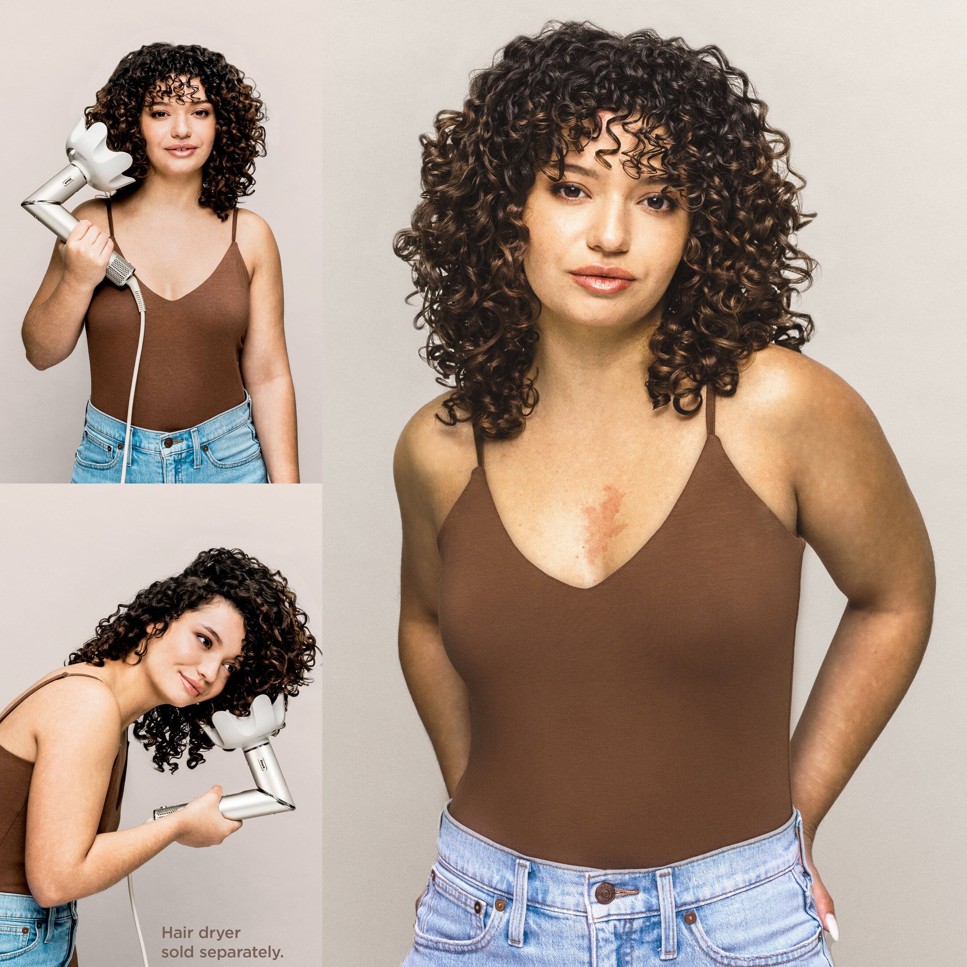 Alt View 12. Shark - FlexStyle Curl-Defining Diffuser, Hair Drying & Styling Attachment - Beige.
