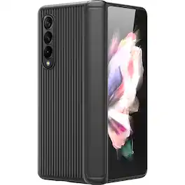 SaharaCase - GRIP Series Case for Samsung Galaxy Z Fold4 - Black
