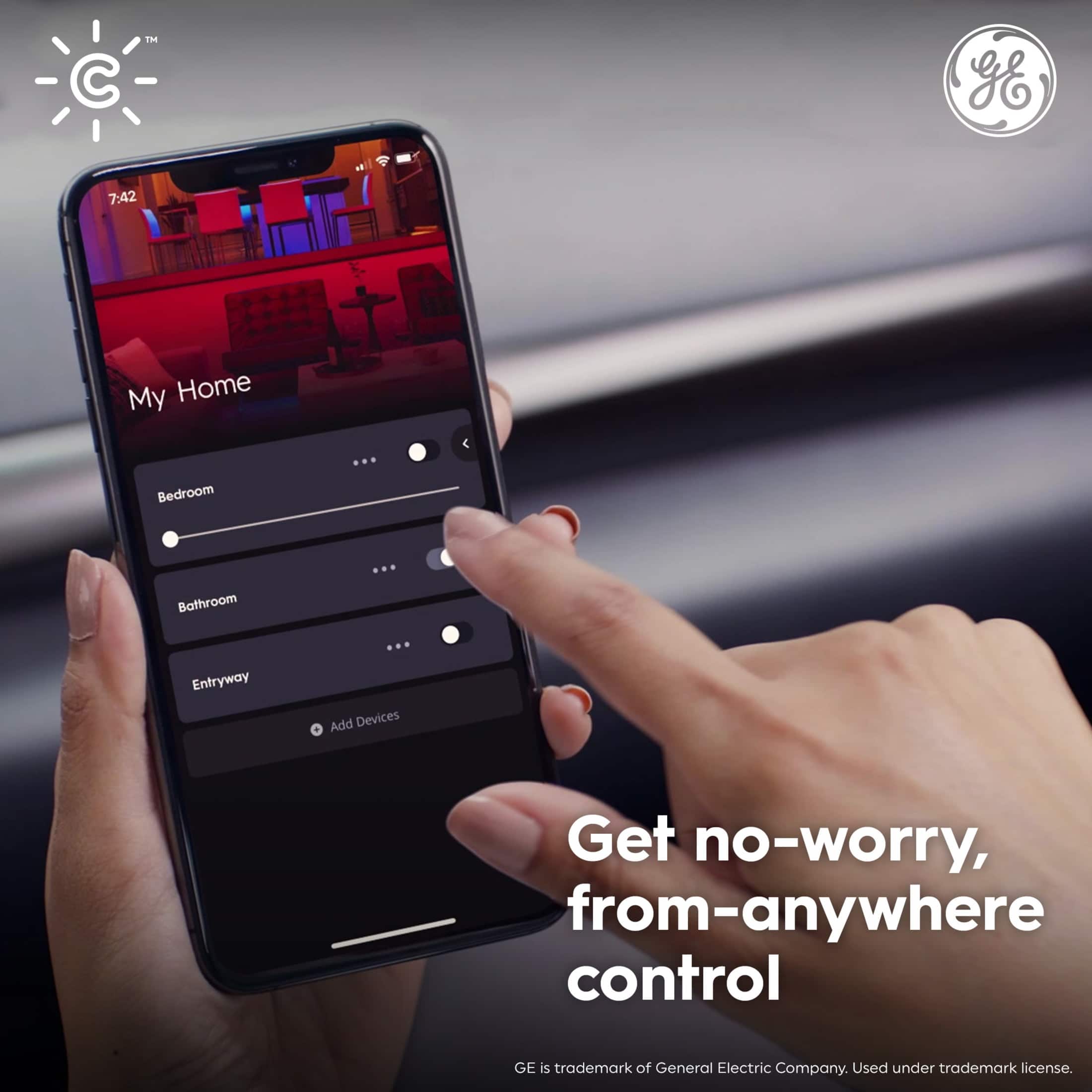 Get no-worry, from-anywhere control.