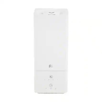 Front. Perfect Aire - 0.5 Gallon Top-Fill Ultrasonic Cool Mist Humidifier with Aromatherapy Function and Color-Changing Night Light - White.