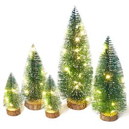 Skar Audio - Mini Christmas Tree With Lights Table Top Decorations Desktop Miniature Pine Xmas Holiday Decor Indoor - Default