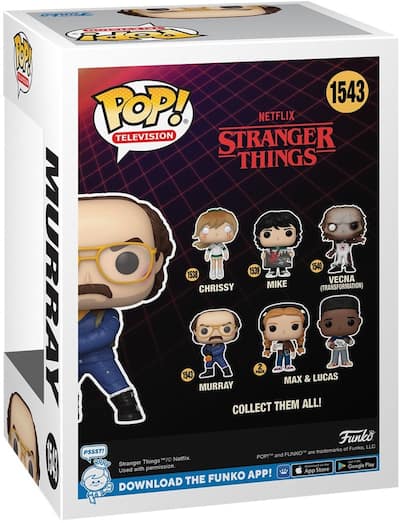 Funko Pop! Stranger Things: Season Murray with Flamethrower Funko Pop! Stranger Things: Season Murray with Flamethrower