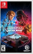 OD NINTENDO SWITCH MONOPOLY STAR WARS HEROES VS VILLAINS
Gencay CCO G0
EVERYONE 10+
ENFANTS et ADULTES 10+
ESRB
UBISOFT