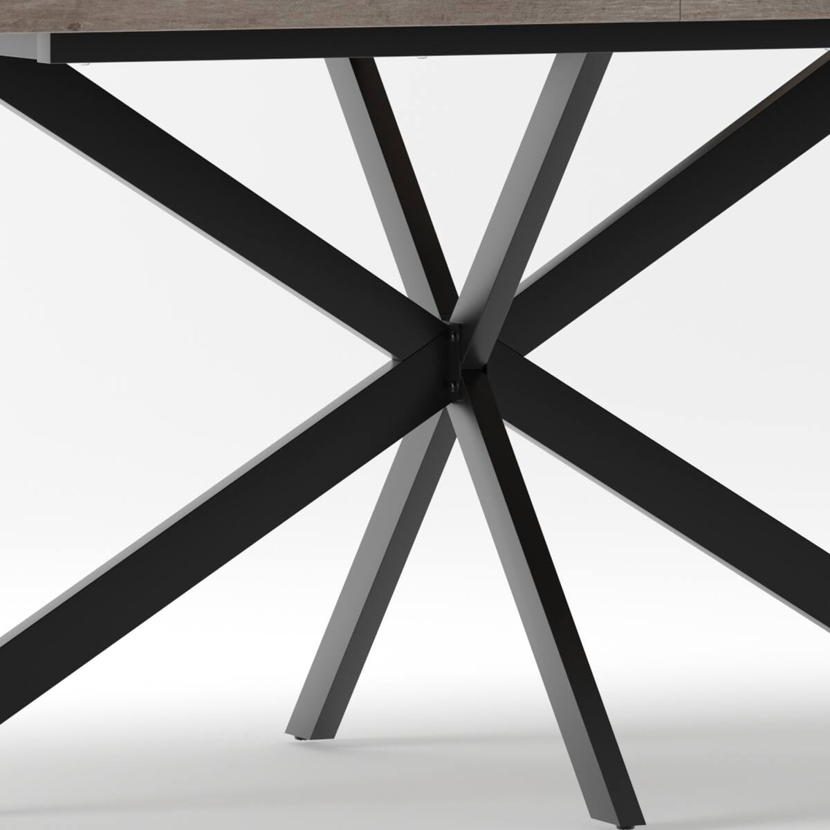 Alt View 6. Loheer - Loheer Gray Extendable Rectangular Dining Table With Storage Box - Gray.