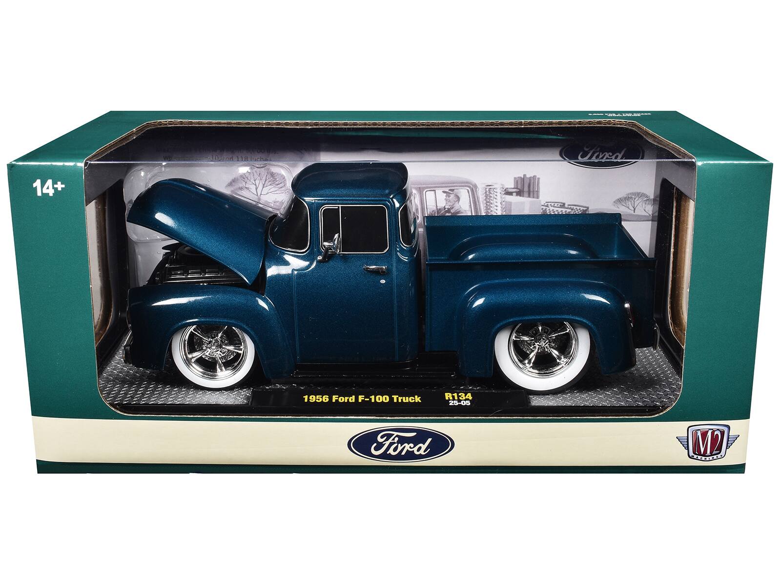 14+  
1956 Ford F-100 Truck  
R134  
25-05  
Ford  
M2