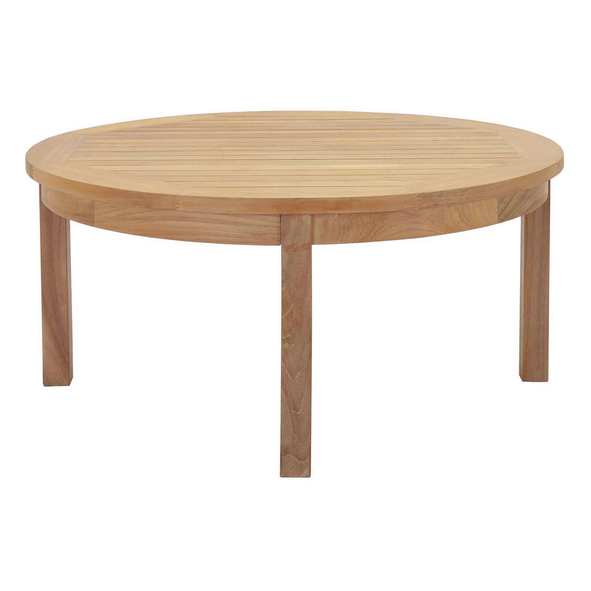 Back. Modway - Marina 3-Piece Outdoor Teak Patio Set - Natural Navy.