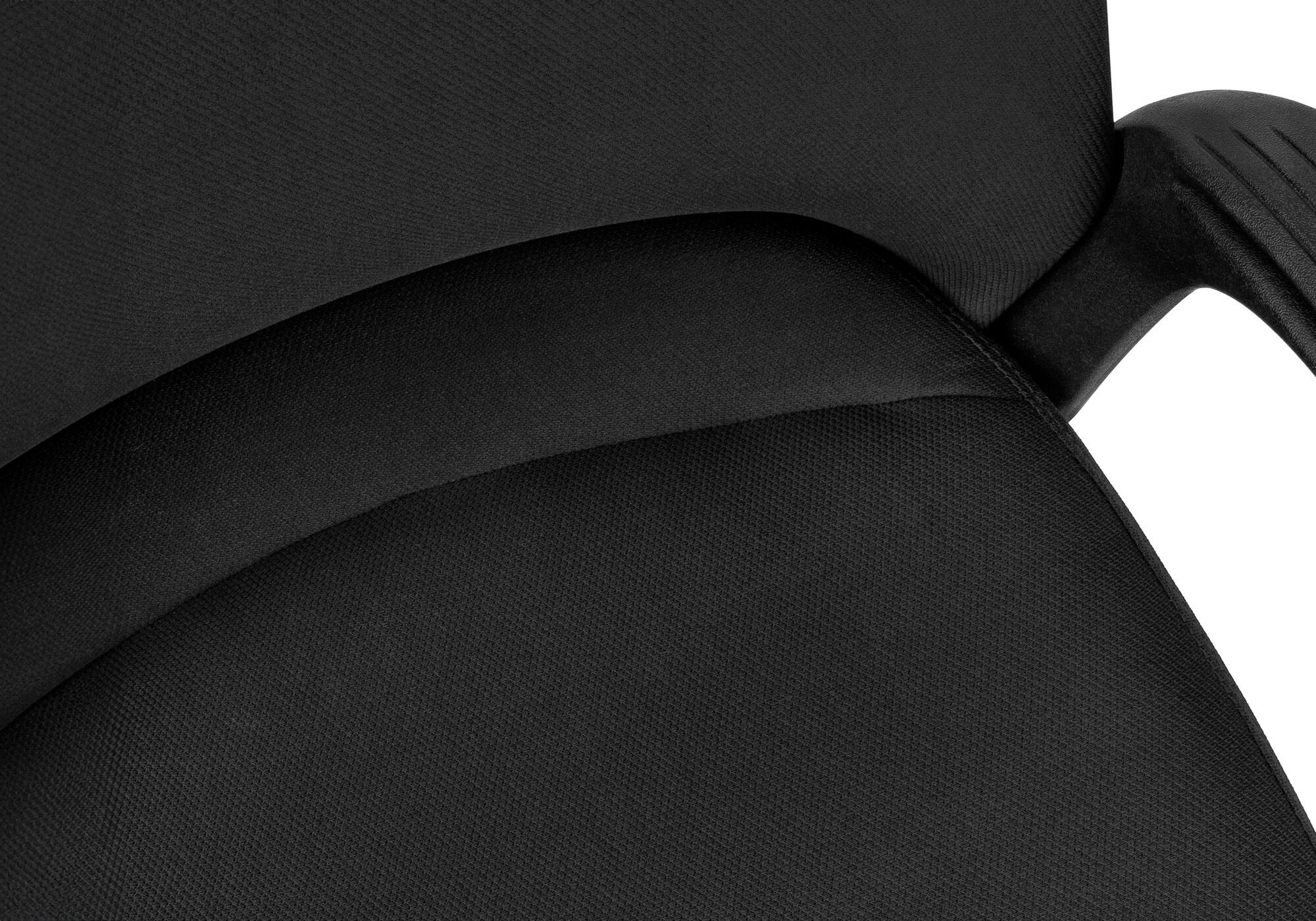 Alt View 6. Spaco - Spaco Ergonomic Executive Office Chair, Adjustable Height, Swivel, Armrests, Mesh and Metal Frame, for Home Office - Black.