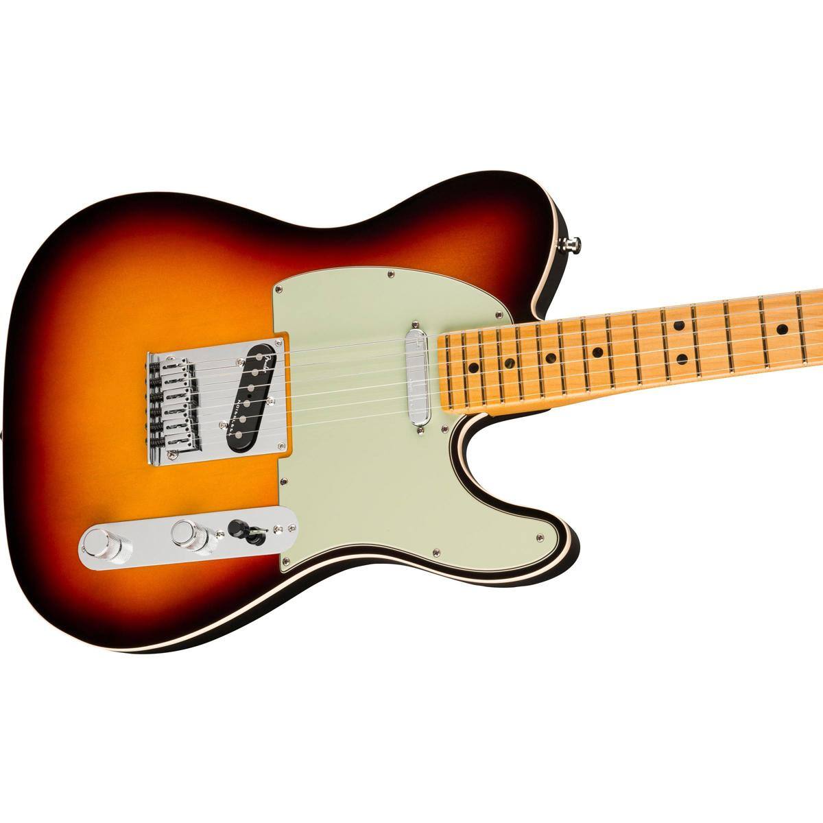 Alt View 3. Fender - Fender American Ultra Telecaster Electric Guitar, Ultraburst.