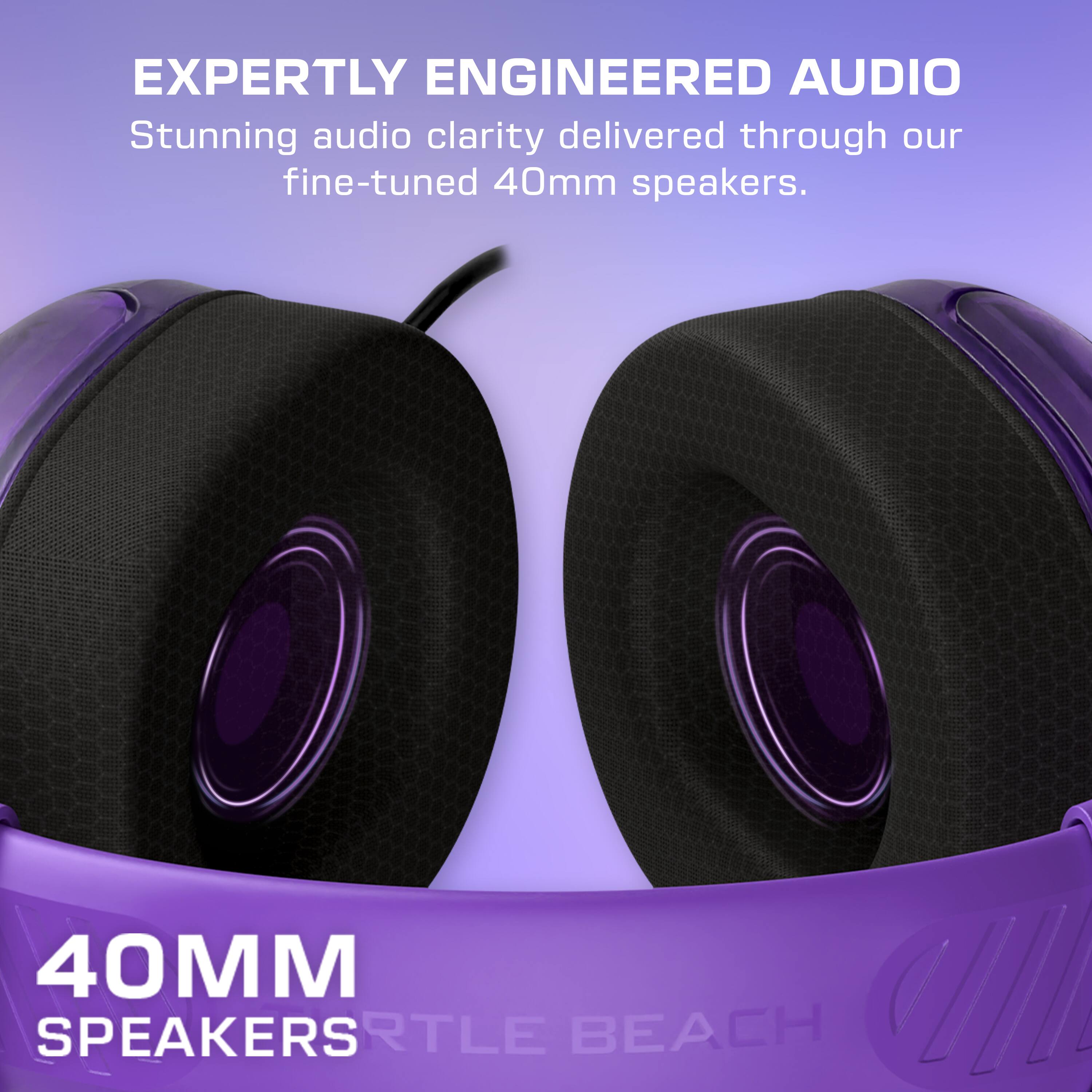 Expertly Engineered Audio: Stunning audio clarity delivered through our fine-tuned 40mm speakers.