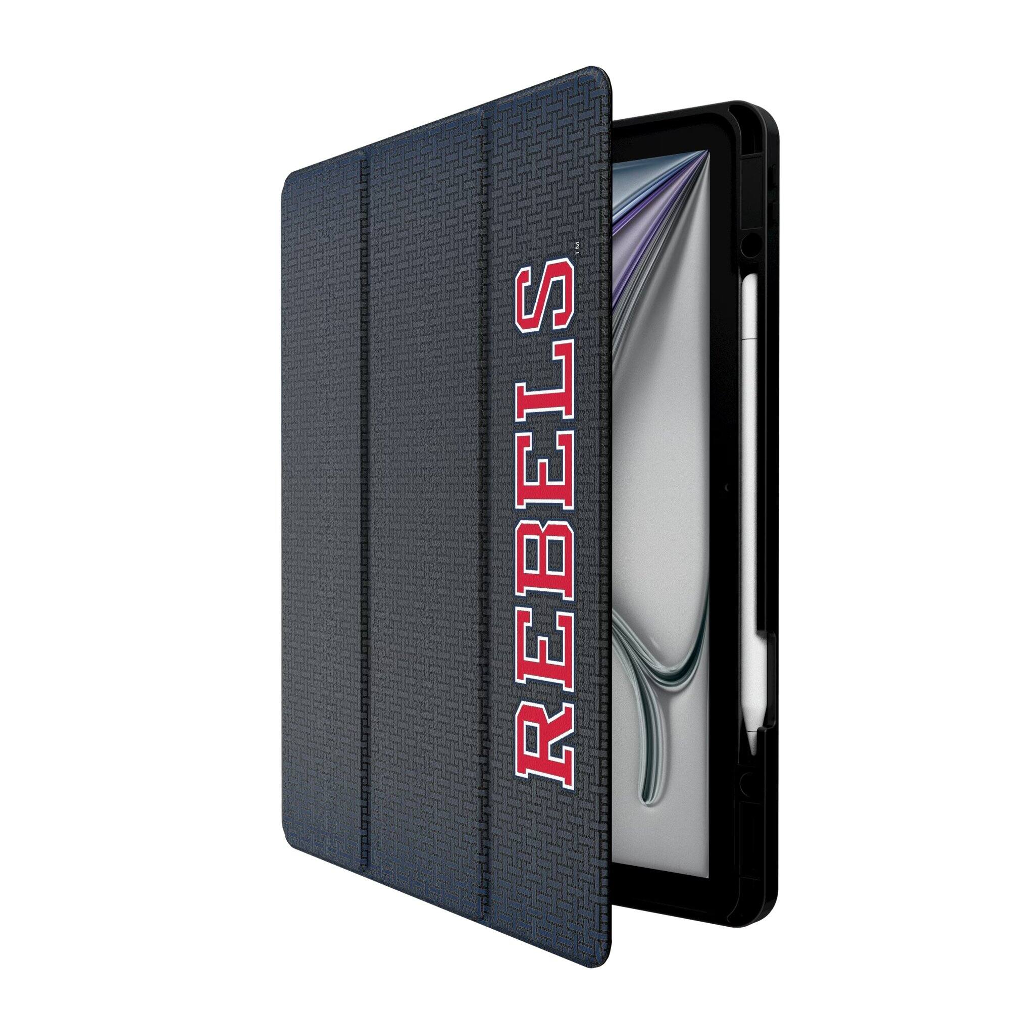 Alt View 1. Keyscaper - Ole Miss Rebels iPad Case - 13in Pro M4 - Black.