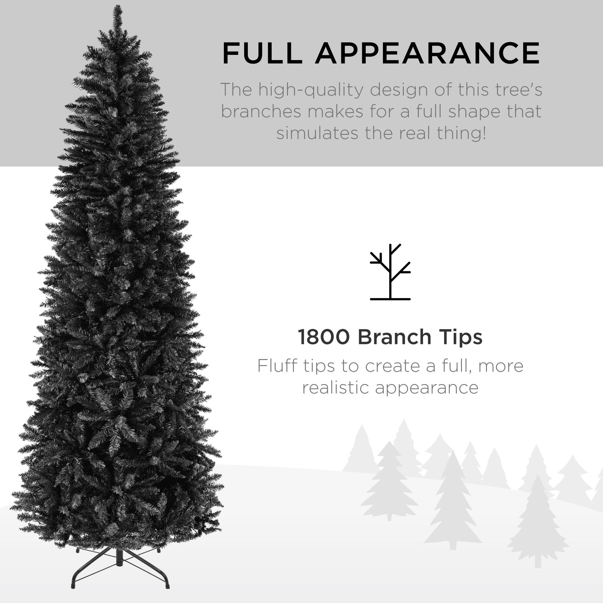 FULL APPEARANCE

The high-quality design of this tree's branches makes for a full shape that simulates the real thing!

1800 Branch Tips

Fluff tips to create a full, more realistic appearance