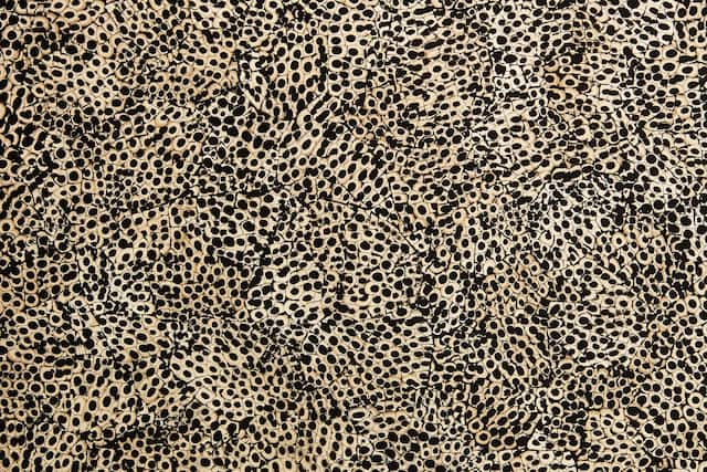 Front. JennAir - 18" Elements CollectionCustom Column Panel - Eggshell Snakeskin Black.