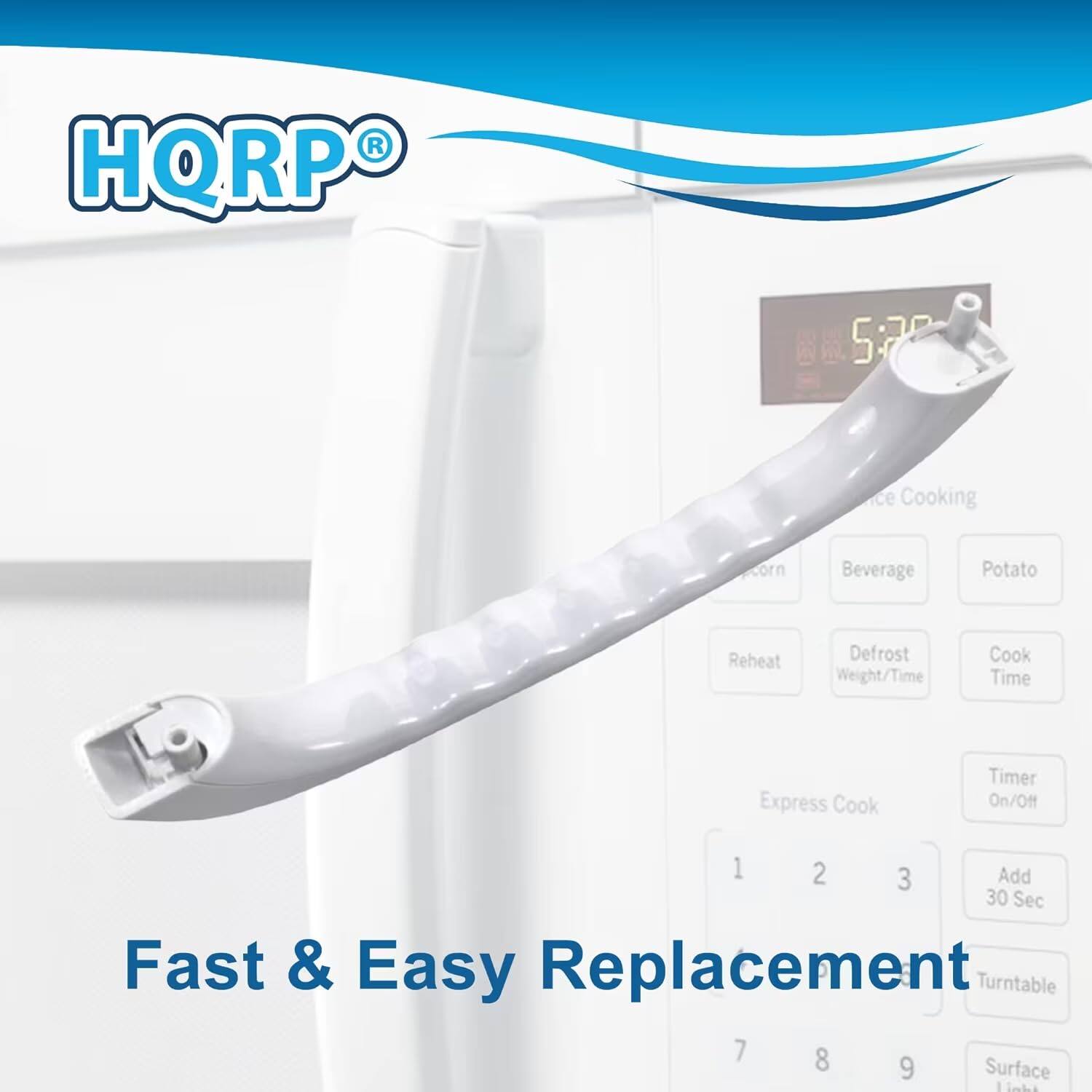 HQRP 5:70 ce Cooking Corn Beverage Potato Reheat Defrost Weight/Time Cook Time Express Cook Timer On/Off 1 2 3 Add 30 Sec Fast & Easy Replacement Turntable 7 8 9 Surface Like