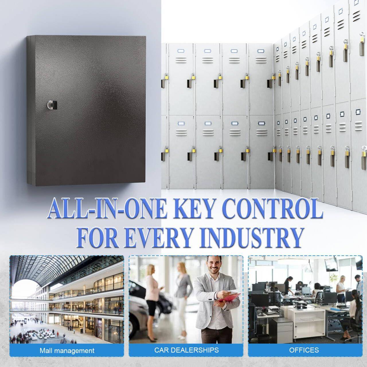 ALL-IN-ONE KEY CONTROL FOR EVERY INDUSTRY

Mall management  
CAR DEALERSHIPS  
OFFICES
