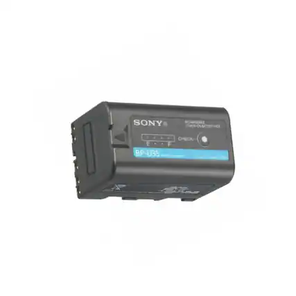 SONY® RECHARGEABLE LITHIUM ION BATTERY PACK CHECK- E . F BP-U35 Sony Corporation 14.4V=2.42Ah