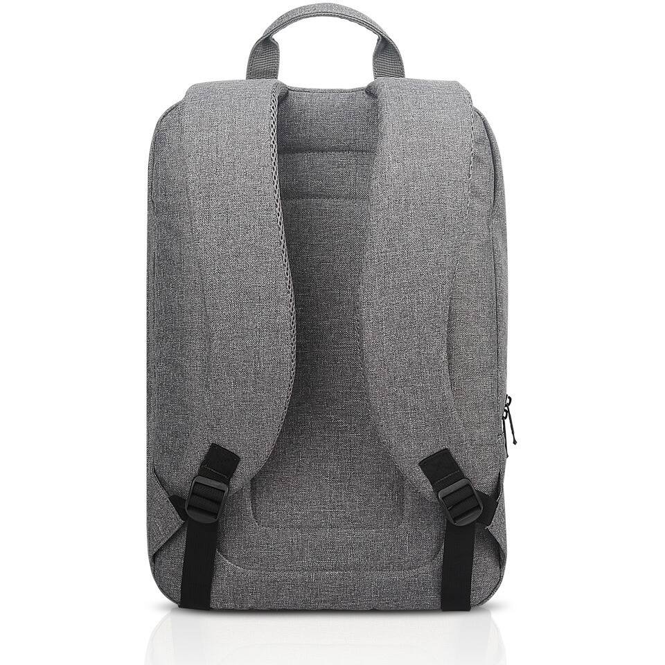 Alt View 1. Lenovo - Lenovo B210 Carrying Case (Backpack) for 15.6" Notebook - Gray - Water Resistant Interior - Polyester Body - Shoulder - Gray.