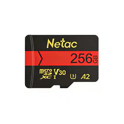 Netac 256 GB Micro SD V30 I XC A2
