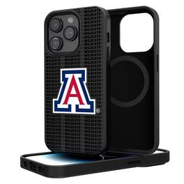 Keyscaper - NCAA - Arizona Wildcats Primary Logo iPhone Magnetic Bump Case - 15 - Black