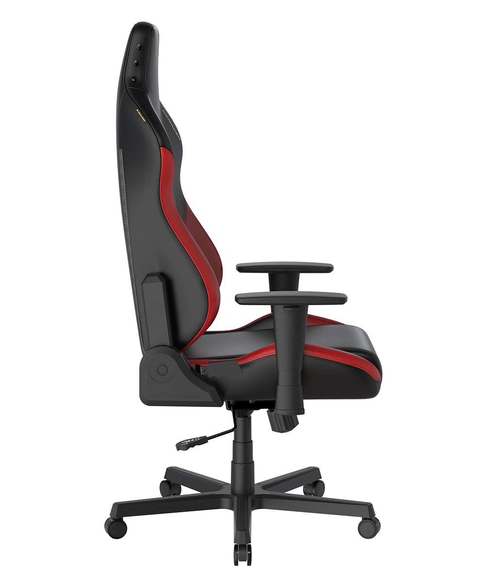 Left. DXRacer - DXRacer Drifting Series Gaming Chair – Black & Red, Ergonomic Racing-Style with 3D Armrests & Reclining Backrest - Black and Red.