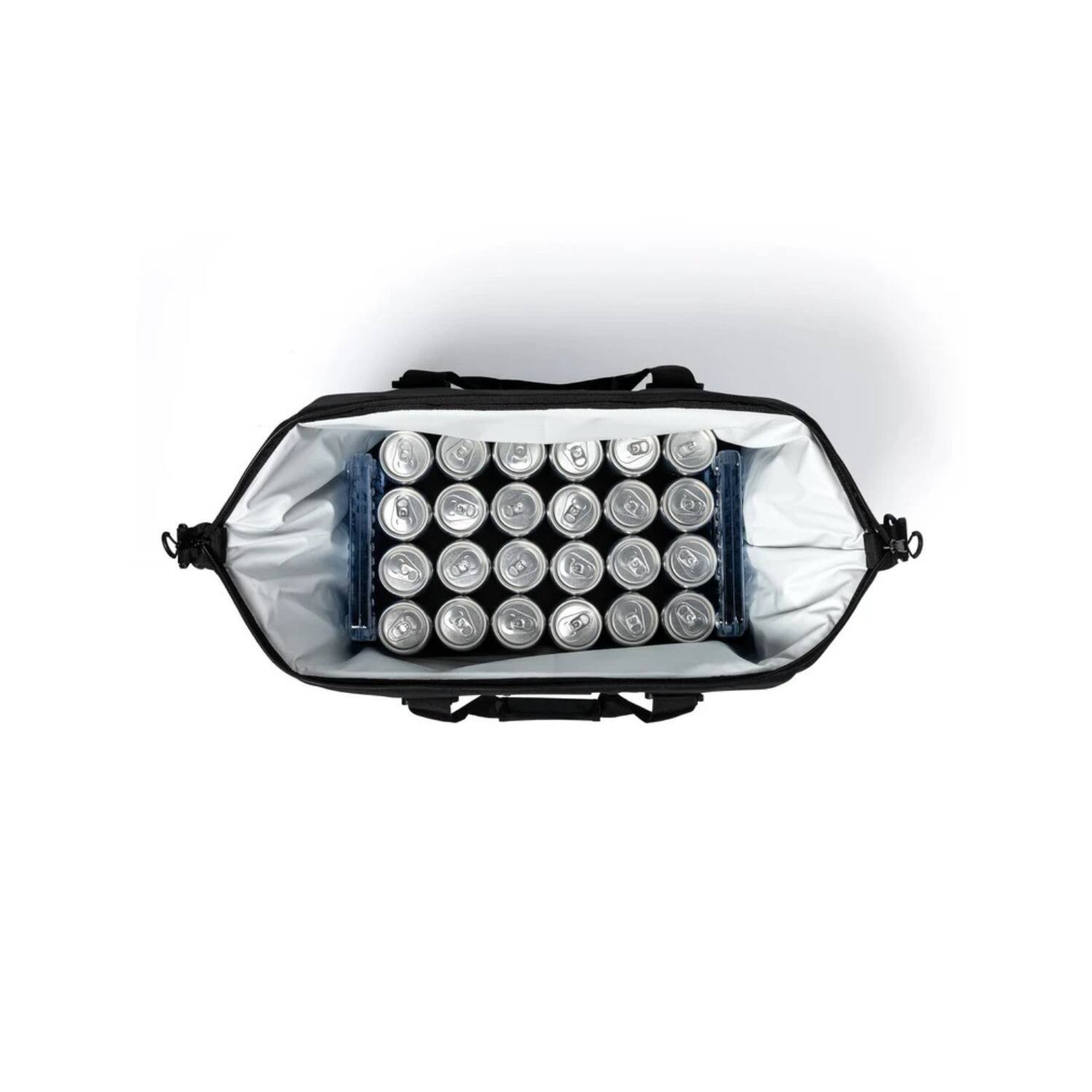 Back. AO Coolers - AO Coolers Original Canvas Series 48-Pack Soft Cooler (Black) - Black.