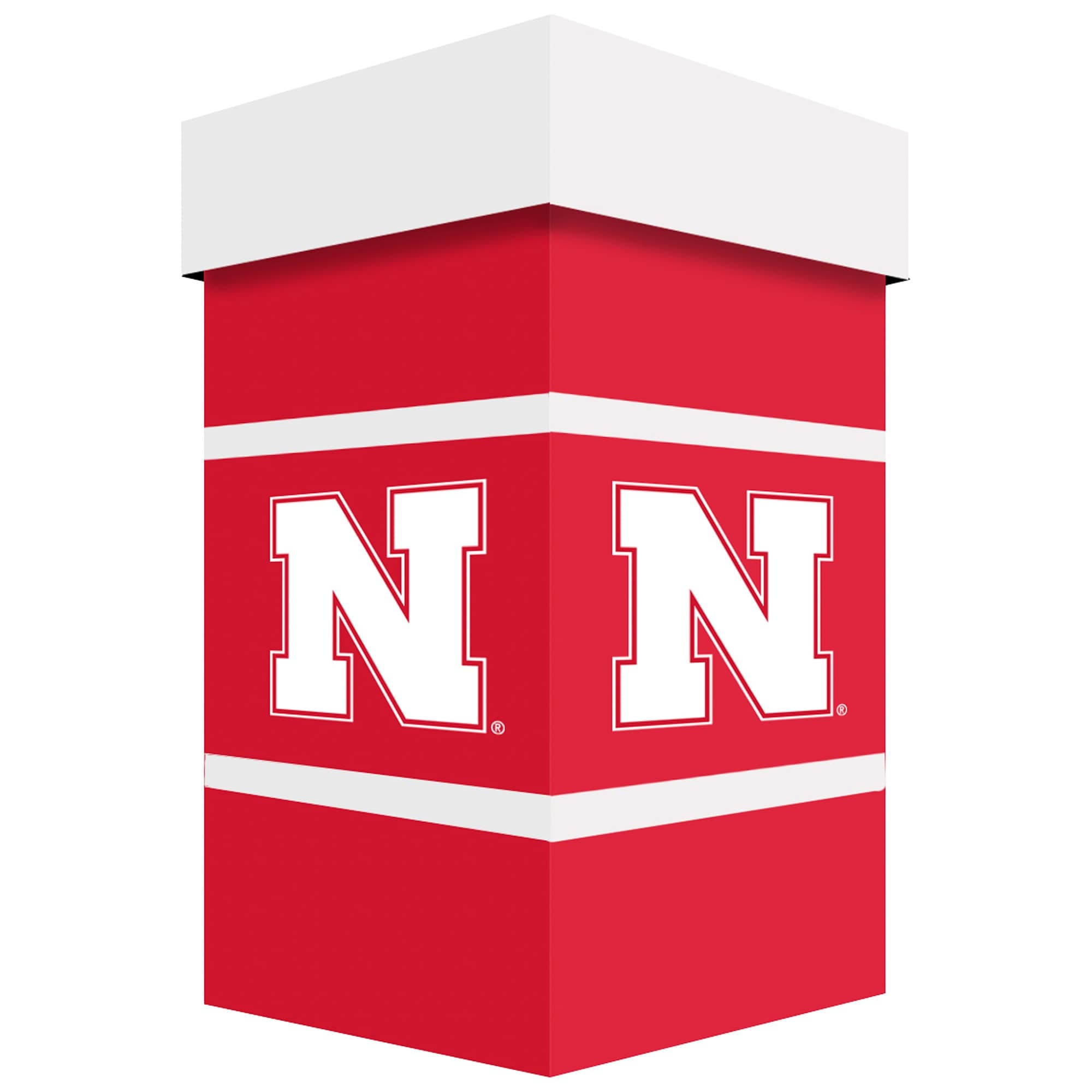 Alt View 2. Evergreen Enterprises - Nebraska Huskers 24oz. Ceramic Stein Cup with Gift Box - Multicolor.