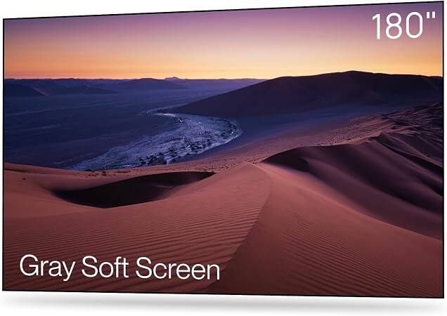 180" Gray Soft Screen