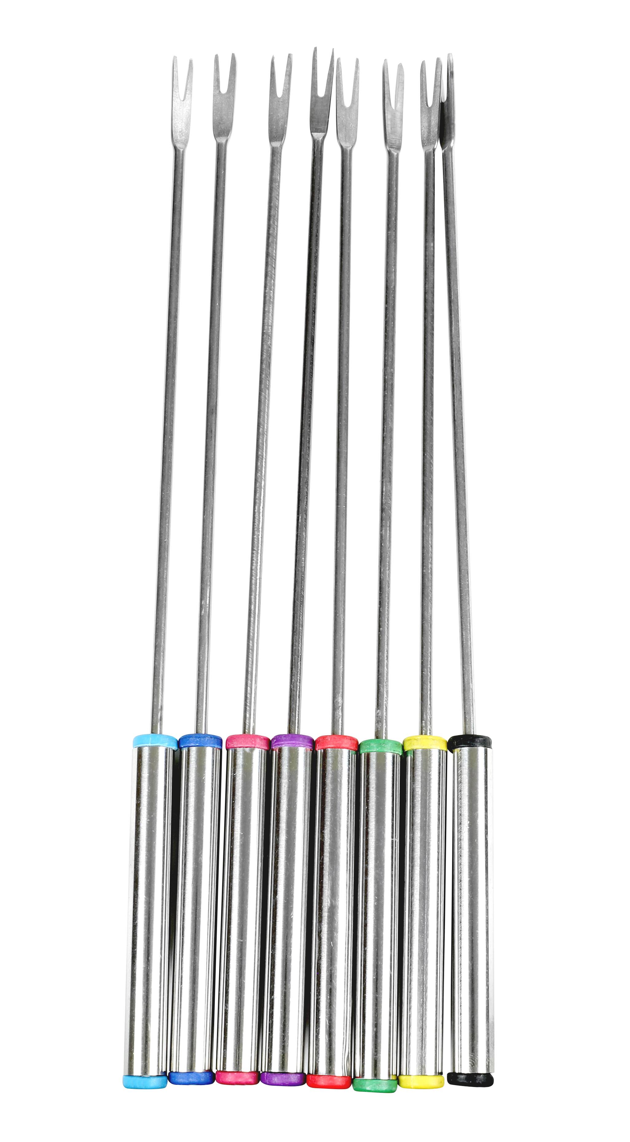 Alt View 5. HomeCraft - 8-Cup Electric Fondue Set - Stainless Steel.
