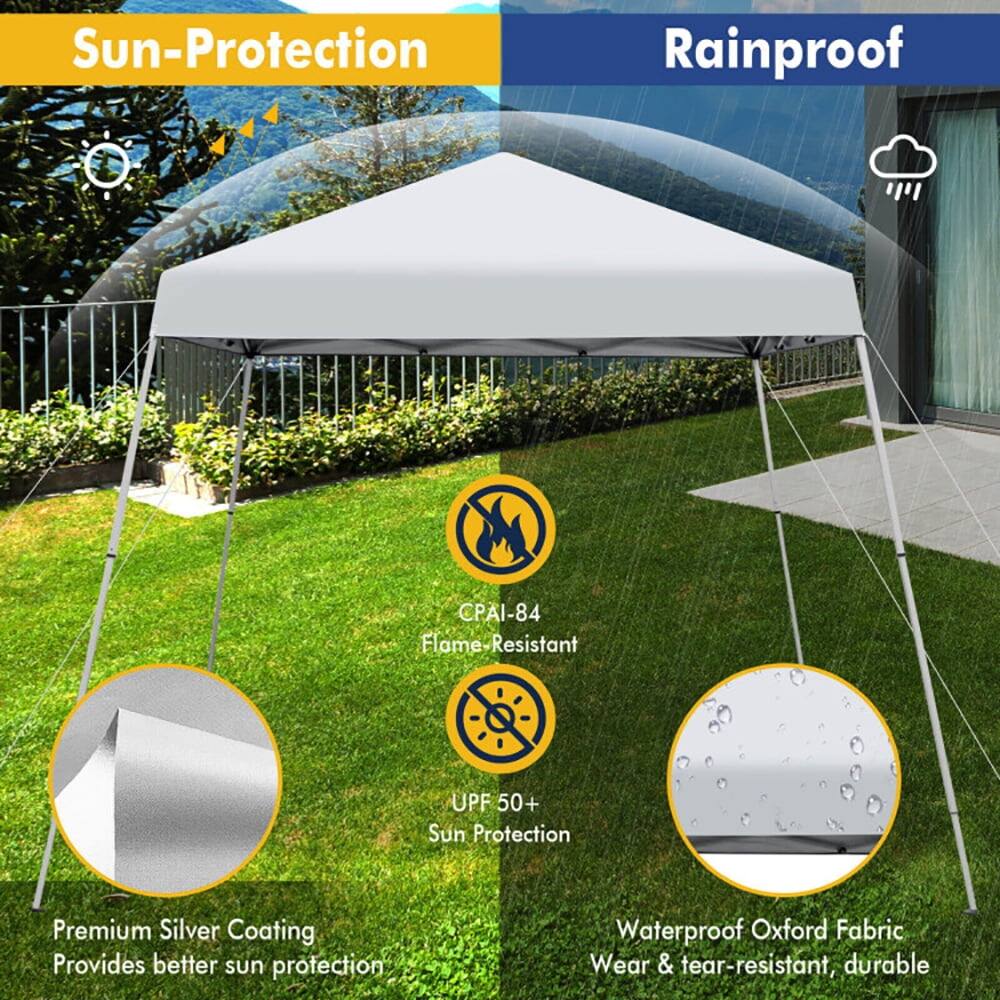 Sun-Protection Rainproof CPAI-84 Flame-Resistant UPF 50+ Sun Protection Premium Silver Coating Provides better sun protection Waterproof Oxford Fabric Wear & tear-resistant, durable