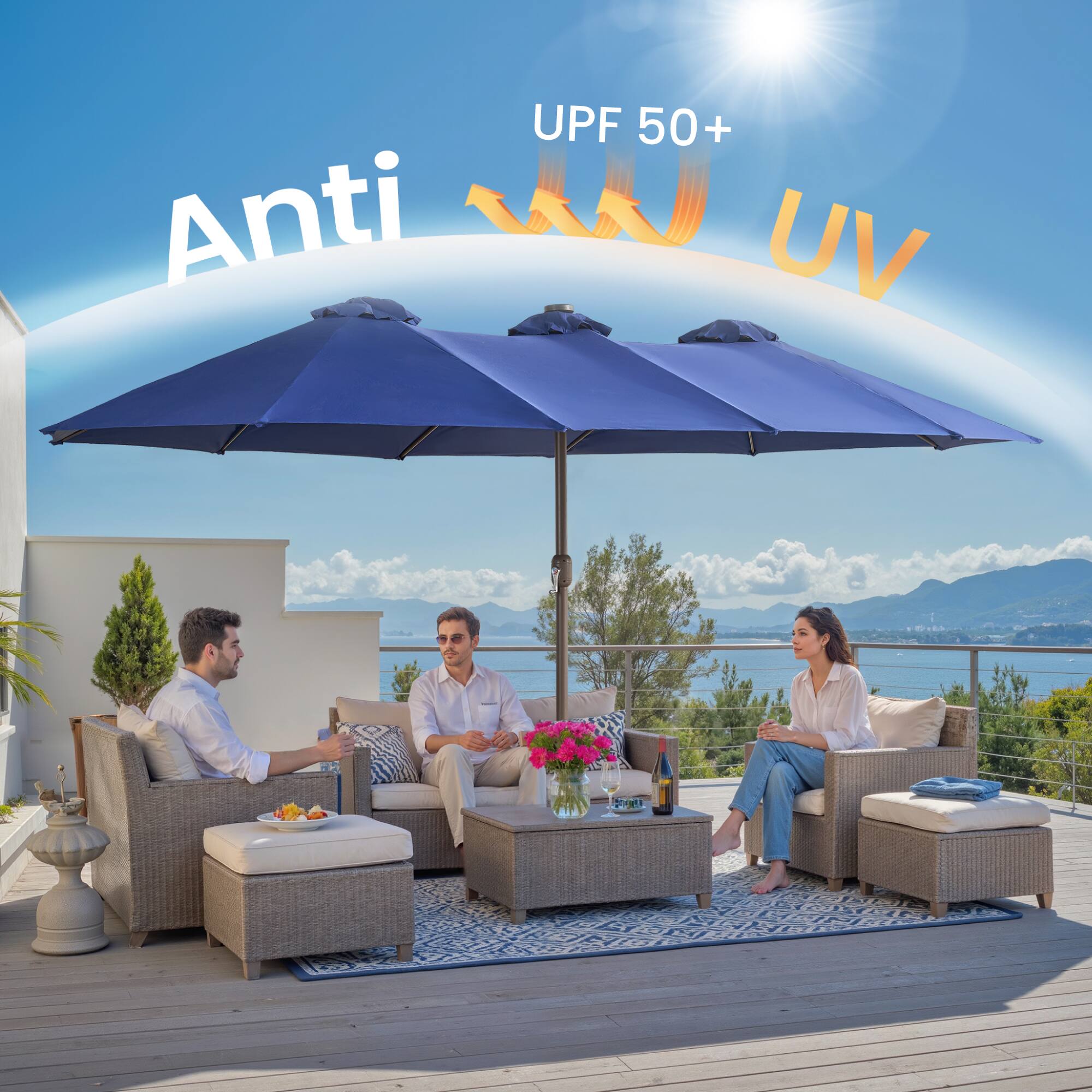 Anti UPF 50+ UV