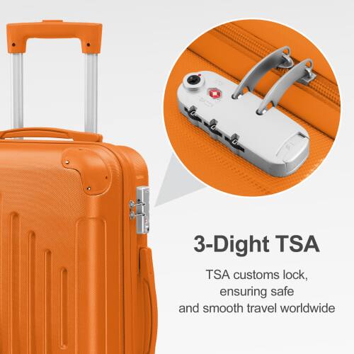 3-Dight TSA  
TSA customs lock, ensuring safe and smooth travel worldwide