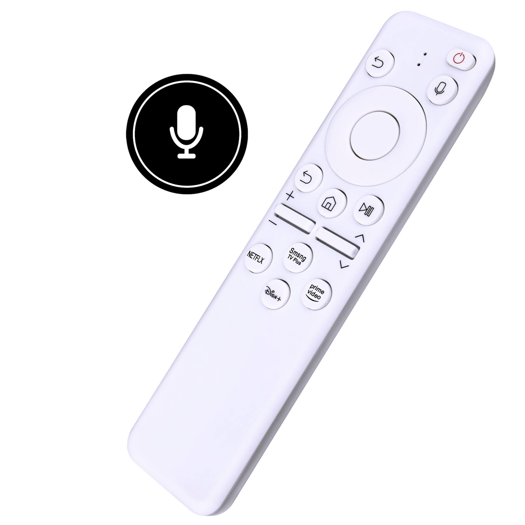 Sure, here is the corrected and grouped text:

- NETFLIX
- Disney+
- Prime Video
- TV Plus
- TV
- SMS
- DII
- Smart TV
- Voice Control