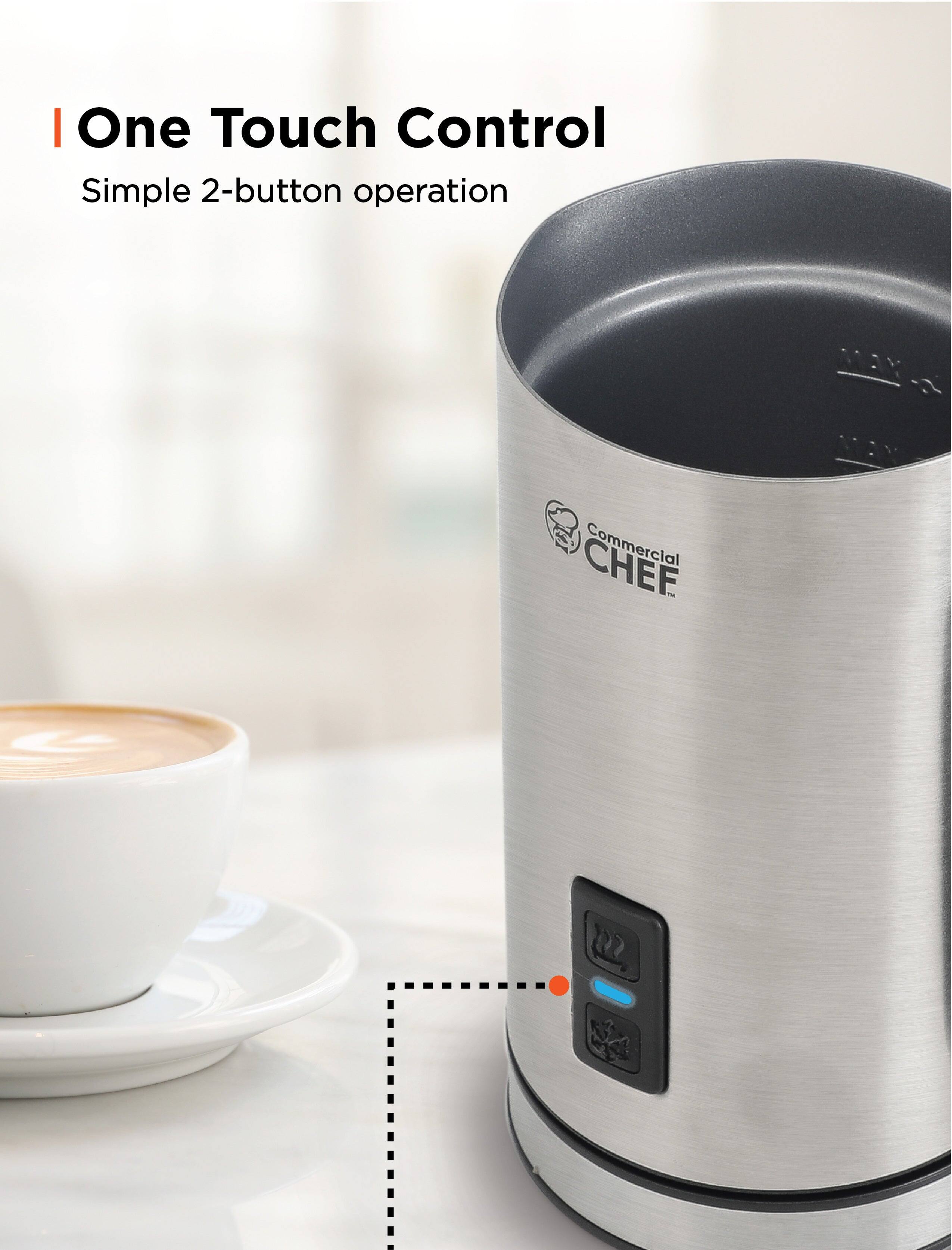 One Touch Control: Simple 2-button operation.