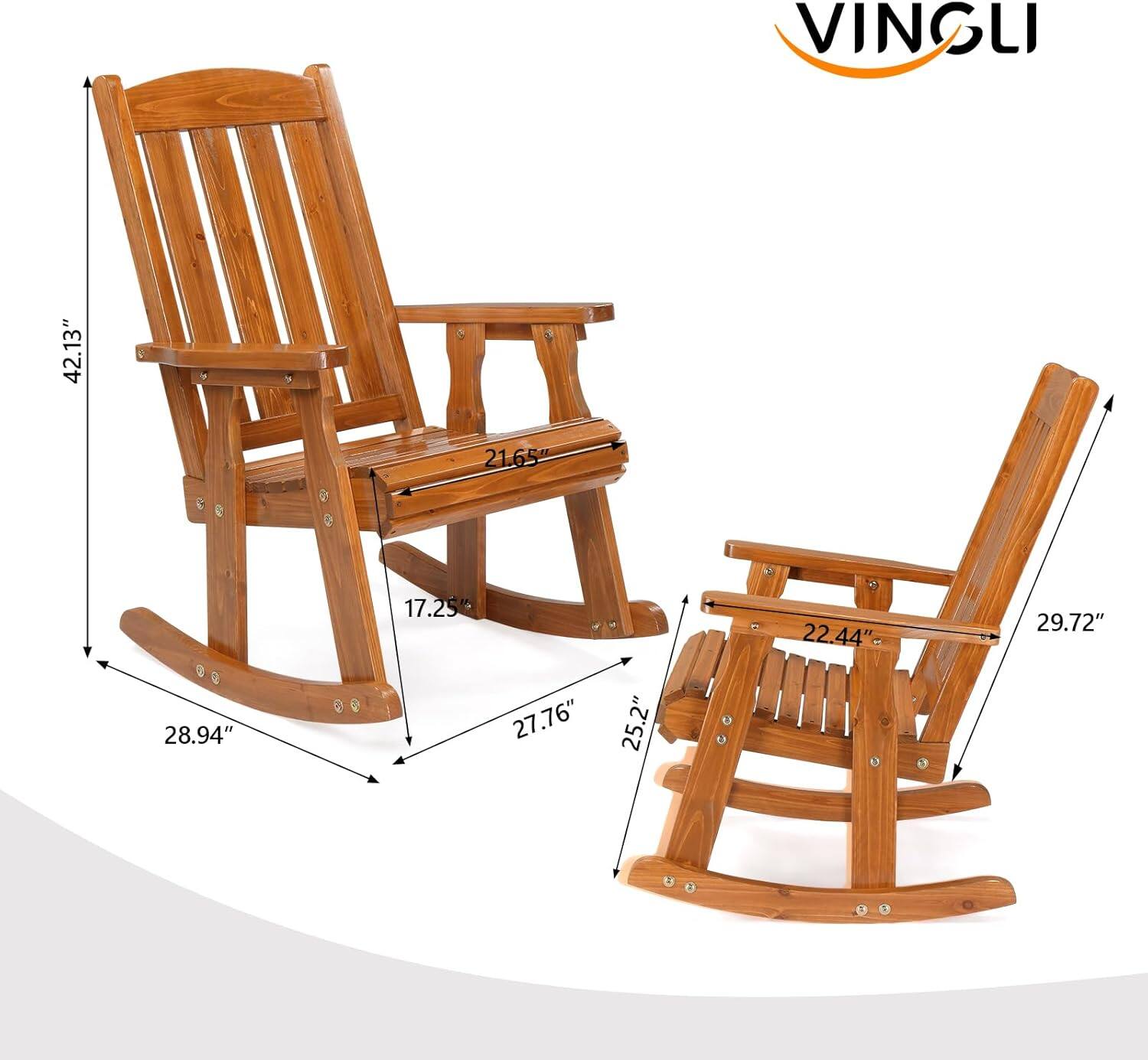 VINGLI  
42.13"  
21.65"  
28.94"  
17.25"  
27.76"  
25.2"  
22.44"  
29.72"