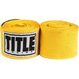 TITLE Boxing - Mexican Style Handwraps-Gold - Yellow