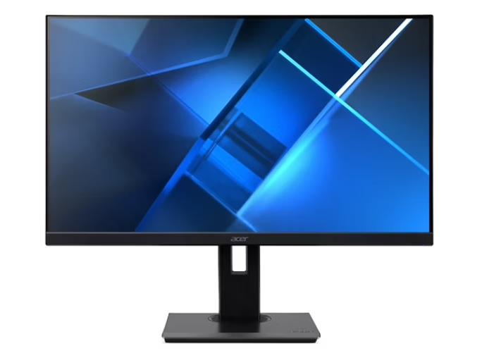Acer - Refurbished Excellent - B247YU 23.8" LCD Monitor 75Hz 2560x1440 WQHD - Black
